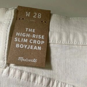 New Madewell Off-white jeans -28